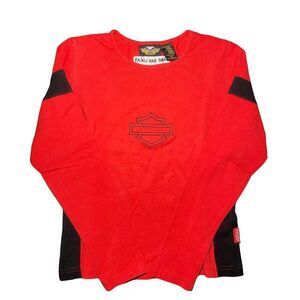 Women’s Harley‑Davidson Embroidered Long Sleeve Tee - Medium